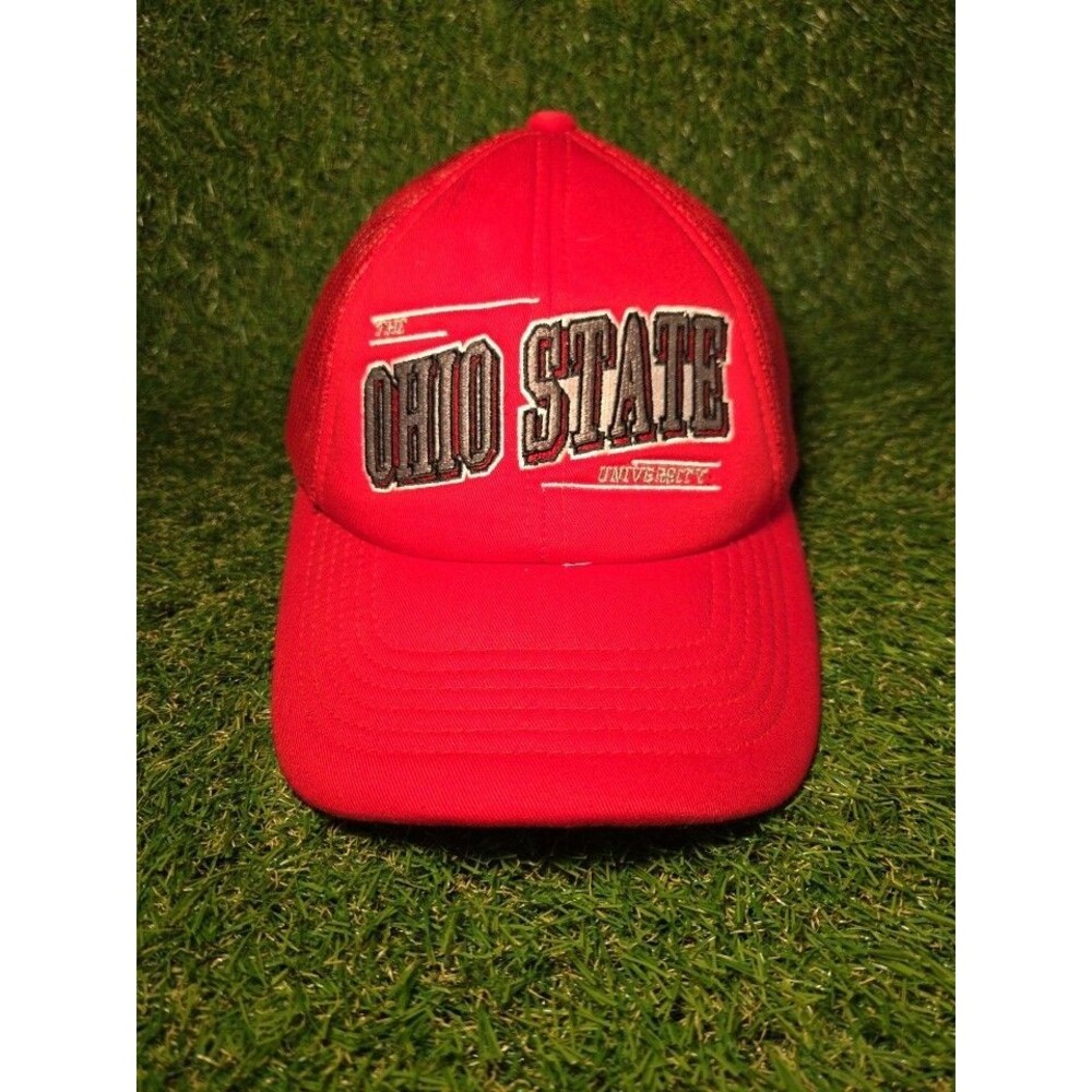 Ohio State Buckeyes NCAA Red Adjustable Snapback Hat Cap